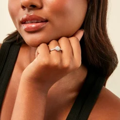 Histoire d'Or Bague Chucho Or Blanc Diamant Outlet