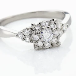 Histoire d'Or Bague Cierra Platine Blanc Diamant Online