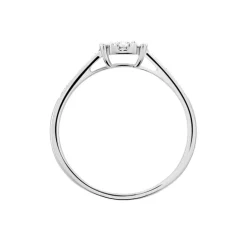 Histoire d'Or Bague Cilka Or Blanc Diamant