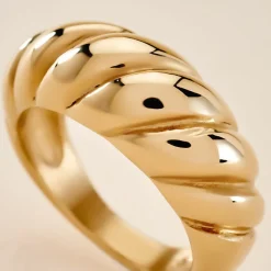 Histoire d'Or Bague Clive Acier Doré Hot