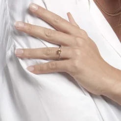 Histoire d'Or Bague Clothilde Or Jaune Citrine Et Oxyde or jaune citrine jaune Discount