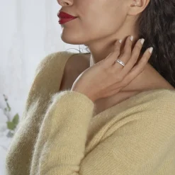 Histoire d'Or Bague Collection 1986 Or Blanc Diamant Clearance