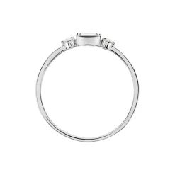 Histoire d'Or Bague Collection 1986 Or Blanc Diamant Best