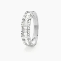 Histoire d'Or Bague Collection 1986 or blanc diamant Hot