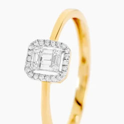 Histoire d'Or Bague Collection 1986 Or Jaune Diamant Online