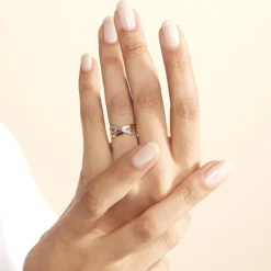 Histoire d'Or Bague Cramitia Or Tricolore Diamant Discount