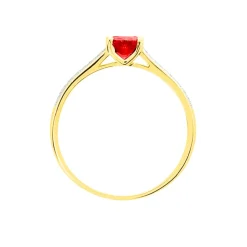 Histoire d'Or Bague Crista Et Diamant or jaune rubis Clearance