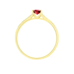 Histoire d'Or Bague Crista Et Diamant or jaune rubis Online