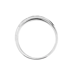 Histoire d'Or Bague Croisee or blanc diamant Hot