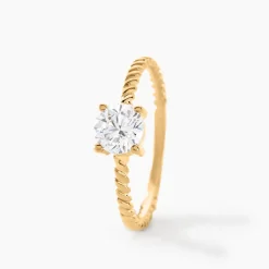 Histoire d'Or Bague Cymbeline Or Jaune Oxyde De Zirconium