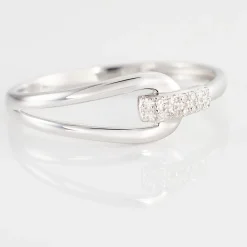 Histoire d'Or Bague Cyranna or blanc diamant New
