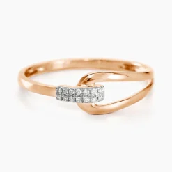 Histoire d'Or Bague Cyranna or rose diamant Best