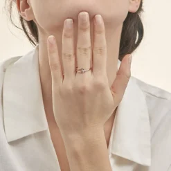 Histoire d'Or Bague Cyranna or rose diamant Best