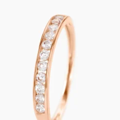 Histoire d'Or Bague Davila De Zirconium or rose oxyde New