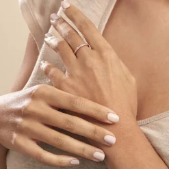 Histoire d'Or Bague Davila De Zirconium or rose oxyde New