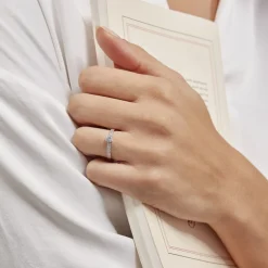 Histoire d'Or Bague Dayna De Zirconium or blanc oxyde Hot