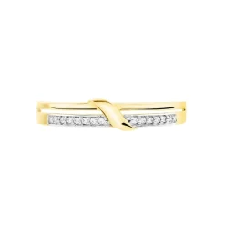 Histoire d'Or Bague Daynis Or Jaune Diamant New