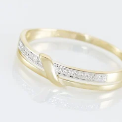 Histoire d'Or Bague Daynis Or Jaune Diamant New