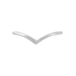 Histoire d'Or Bague De Phalange Tricia Argent Blanc Clearance