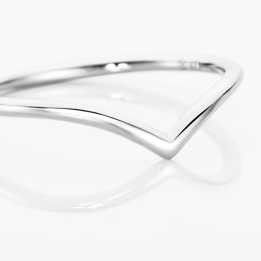 Histoire d'Or Bague De Phalange Tricia Argent Blanc Clearance