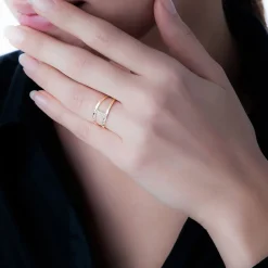 Histoire d'Or Bague Deborah Or Rose Diamant Best