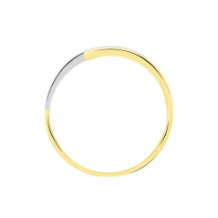 Histoire d'Or Bague Delphine or bicolore diamant Outlet