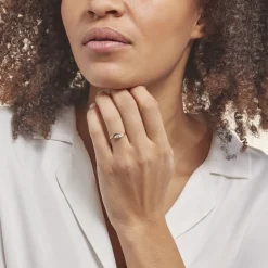 Histoire d'Or Bague Delphine or jaune diamant Online