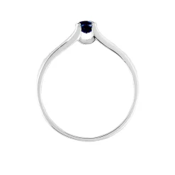 Histoire d'Or Bague Denise Or Blanc Saphir Et Diamant Discount