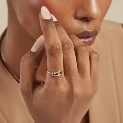 Histoire d'Or Bague Deonne Or Jaune Améthyste Oxyde De Zirconium Online