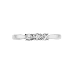 Histoire d'Or Bague Diamotion or blanc diamant Discount