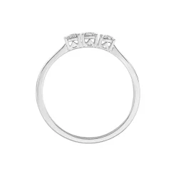 Histoire d'Or Bague Diamotion or blanc diamant Discount