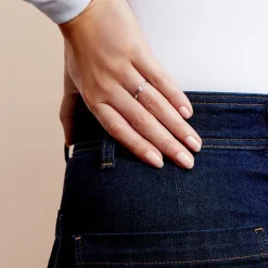 Histoire d'Or Bague Diamotion or blanc diamant