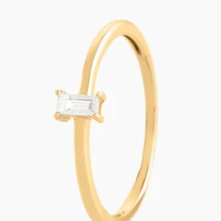 Histoire d'Or Bague Dmitrii Or Jaune Diamant Synthétique Discount