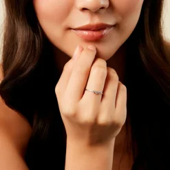 Histoire d'Or Bague Donya Argent Blanc Oxyde De Zirconium Clearance