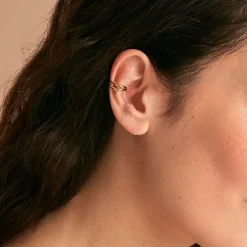 Histoire d'Or Bague D'oreille Unitaire Lauri Acier Doré Clearance