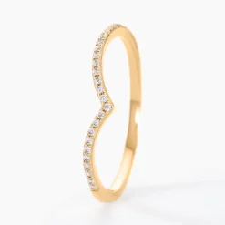 Histoire d'Or Bague Dounia Or Jaune Oxyde De Zirconium Hot