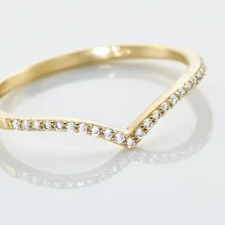 Histoire d'Or Bague Dounia Or Jaune Oxyde De Zirconium Hot