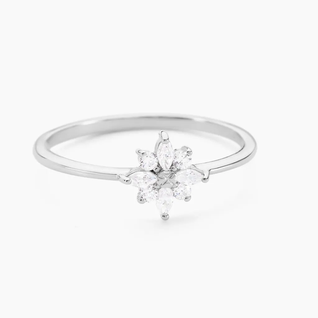 Histoire d'Or Bague Eclat Argent Blanc Oxyde De Zirconium Sale