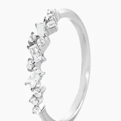 Histoire d'Or Bague Eclat D'Aurore Argent Blanc Oxyde De Zirconium Discount