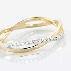 Histoire d'Or Bague Eister Or Jaune Oxyde De Zirconium Clearance