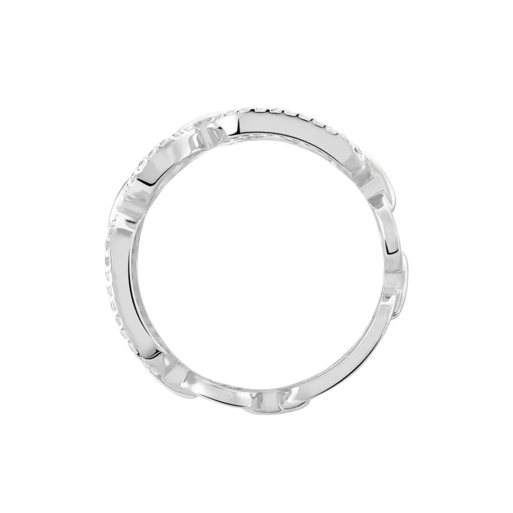 Histoire d'Or Bague Ela Argent Blanc Oxyde De Zirconium Sale