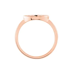 Histoire d'Or Bague Eldia Argent Rose Oxyde De Zirconium