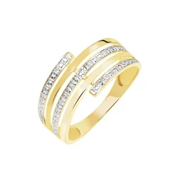 Histoire d'Or Bague Eleonore or jaune diamant