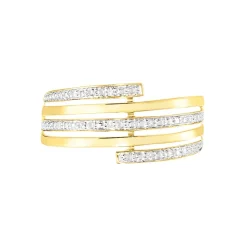Histoire d'Or Bague Eleonore or jaune diamant
