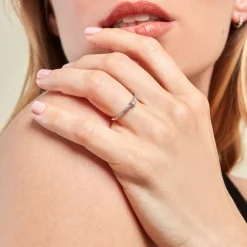 Histoire d'Or Bague Eliisa Or Blanc Diamant Hot