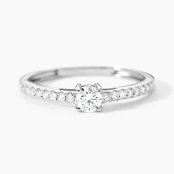 Histoire d'Or Bague Eliisa Platine Blanc Diamant Best