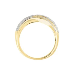 Histoire d'Or Bague Elodea or jaune diamant