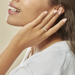 Histoire d'Or Bague Elsa Or Bicolore Diamant Sale