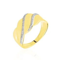 Histoire d'Or Bague Elyanne Or Jaune Diamant