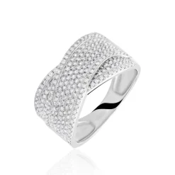 Histoire d'Or Bague Elyne Or Blanc Diamant Clearance